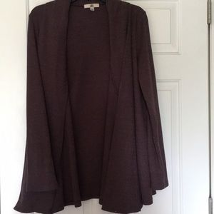 Long sleeve oversized cardigan sweater